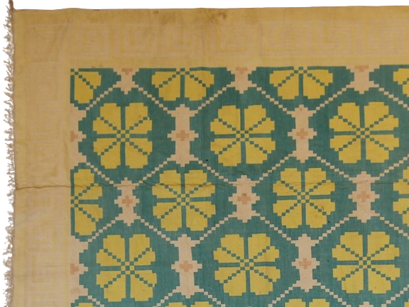 FR1197 Vintage Indian Dury 9'6x13'6 - Image 3
