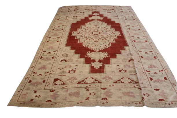 MF20 Vintage Turkish Anatolian 7'8x12'10 - Image 2
