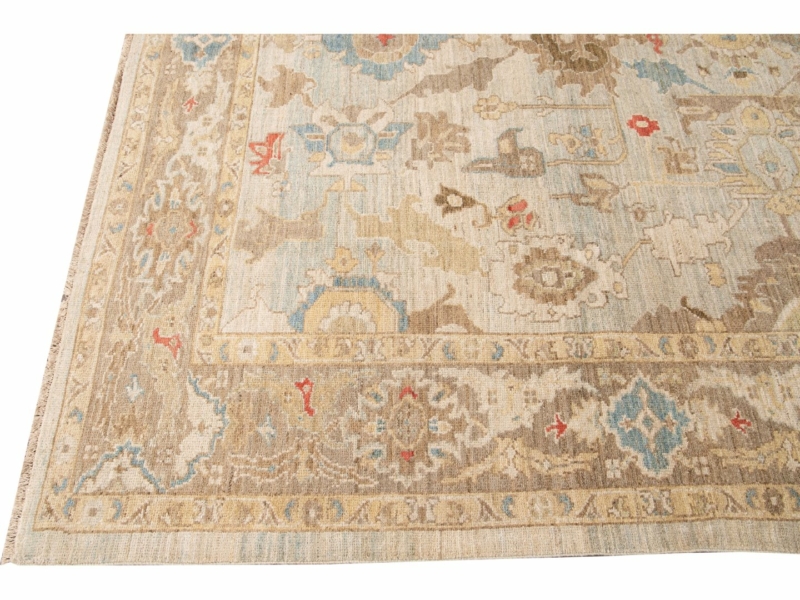 FR7419 Persian Sultanabad Design 8'7x12'5 - Image 4