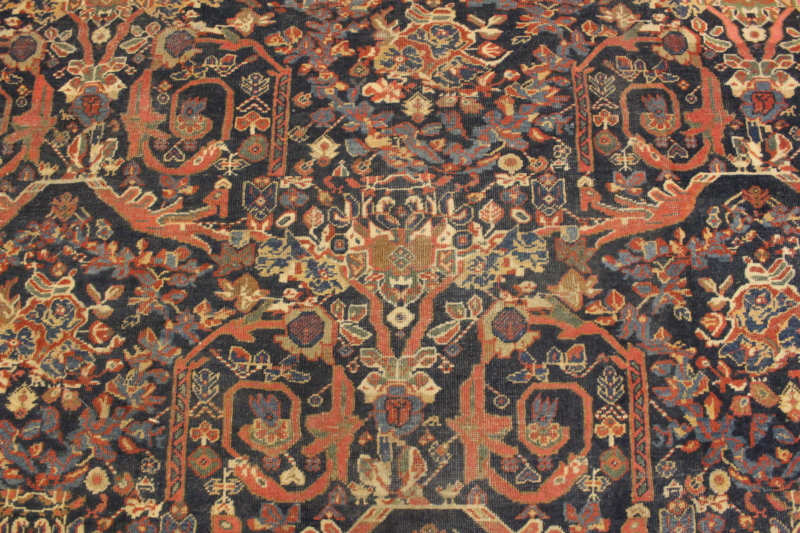 FR7447 Antique Persian Mahal 10'2x16'10 - Image 3