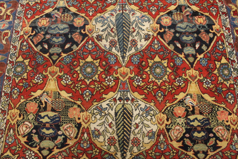 FR7449 Antique Persian Bakhtiari 5'10x8'10 - Image 3