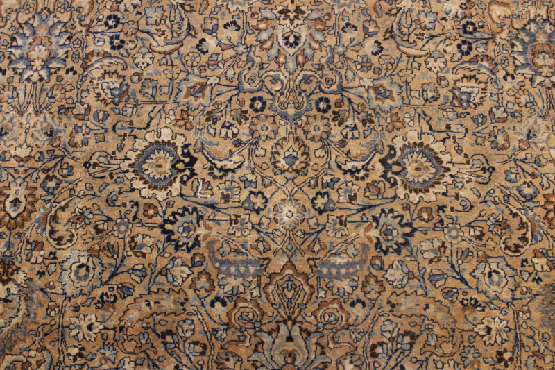 FR7464 Antique Persian Tabriz 13x21'10 - Image 4