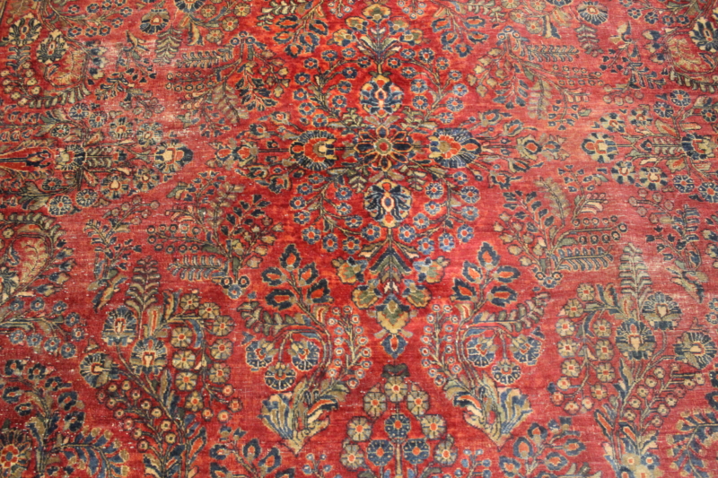 FR7469 Antique Persian Sarugh 10'5x13'6 - Image 3